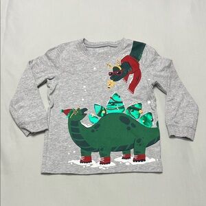 Carter’s Christmas Dino Shirt